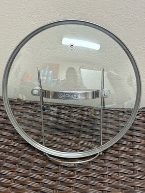 Gotham Steel Tempered Glass Vented Round Lid 9 1/2”